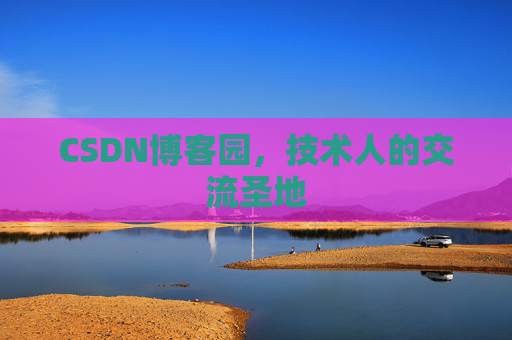 CSDN博客园，技术人的交流圣地